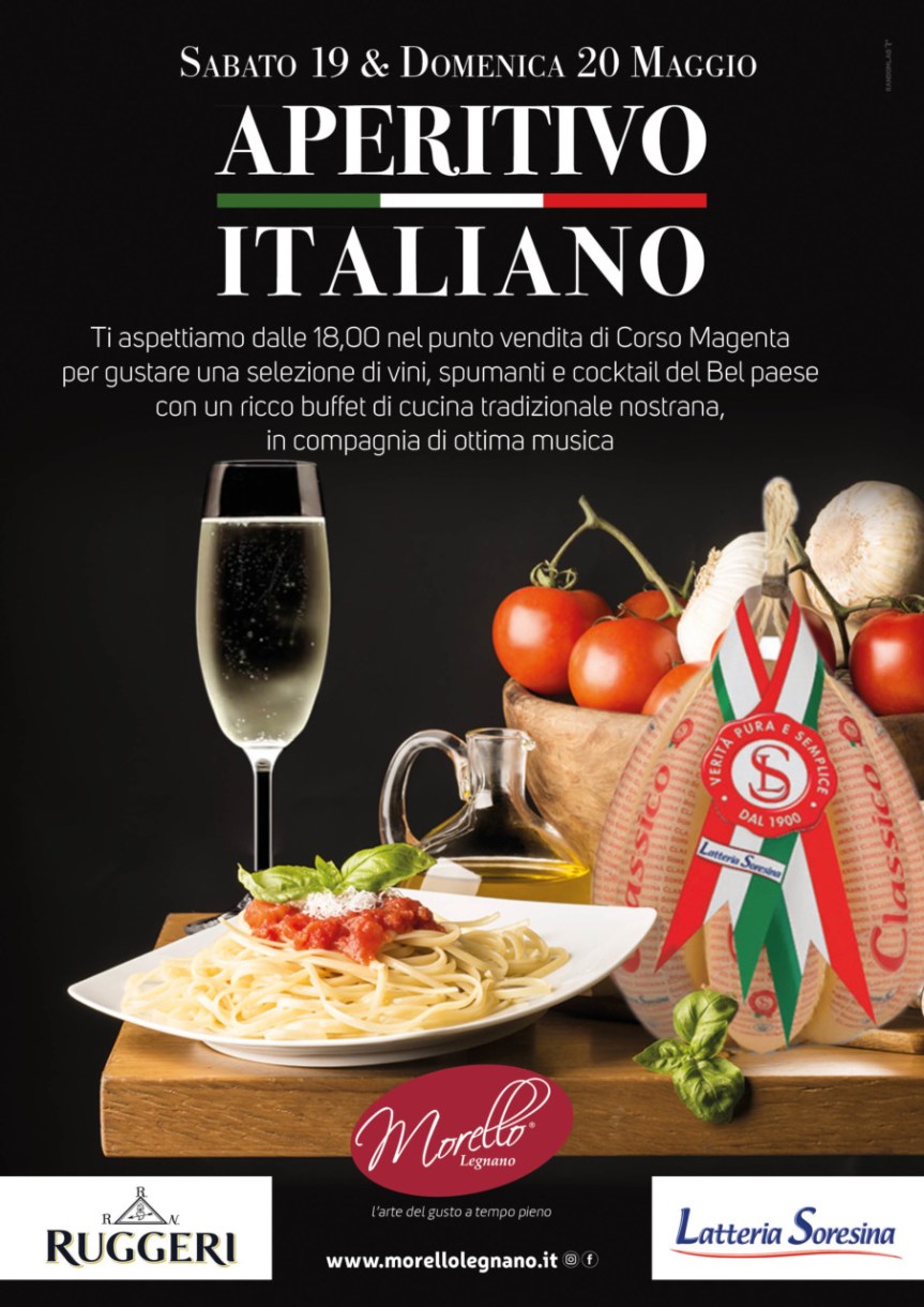 Legnano: L’Aperitivo Italiano vi aspetta da&nbsp;Morello