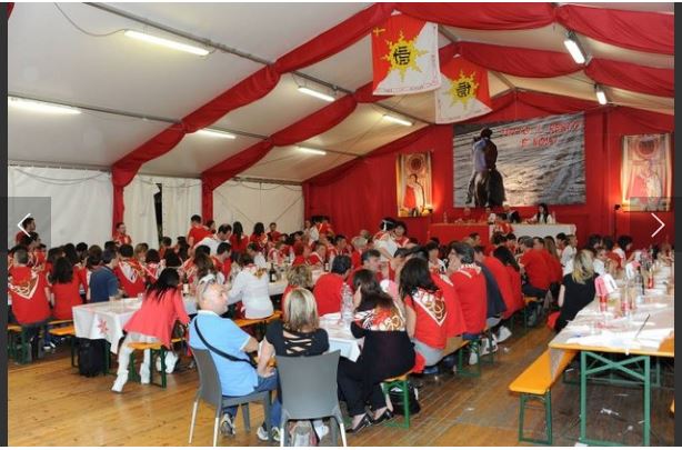 Palio di Legnano: Resoconto “Cena del Fantino” Contrada San&nbsp;Bernardino