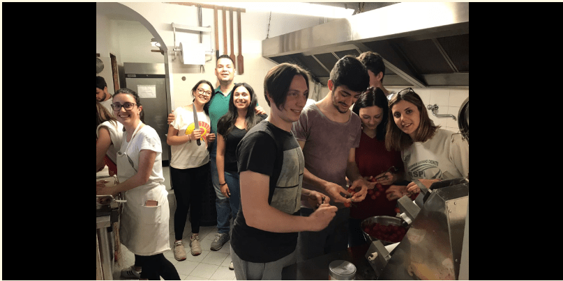 Siena, Contrada della Chiocciola: Chef per un giorno, i Giovani in cucina con lo Saff&nbsp;Palio