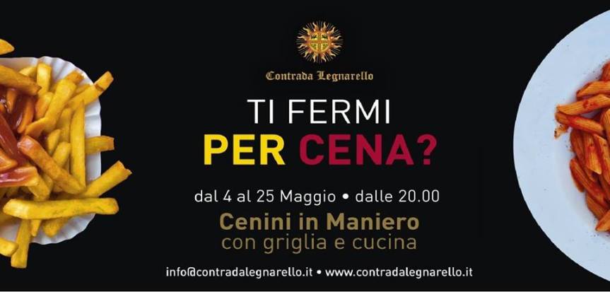 Legnano, Contrada Legnarello: Dal 4/5 al 25/5 Cenini in&nbsp;Maniero