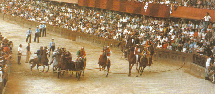 Palio di Siena, Un po’ di Storia: 4 luglio 1979, Alla Civetta il Palio dedicato a Cecco&nbsp;Angiolieri