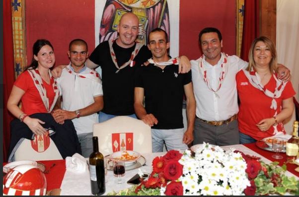 Palio di Legnano: Resoconto della cena del fantino a San&nbsp;Magno
