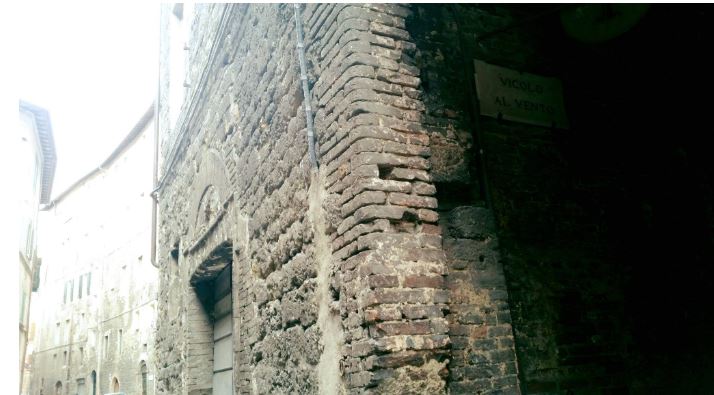 Angoli pittoreschi di Siena: Vicolo al&nbsp;Vento