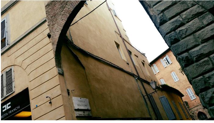 Angoli pittoreschi di Siena: Vicolo&nbsp;Rinuccini