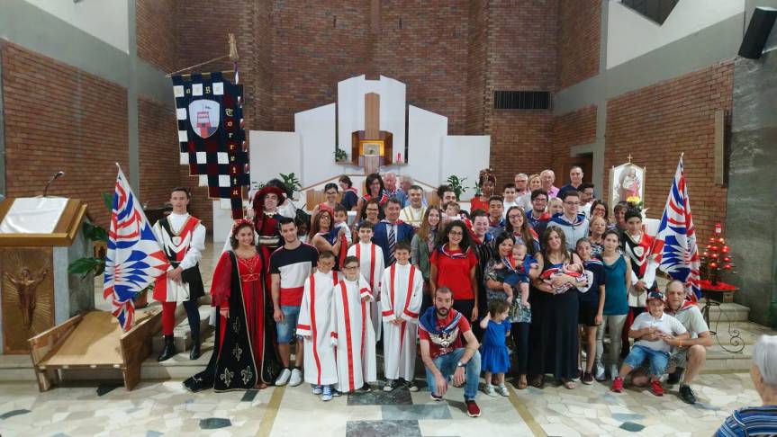 Palio di Asti, Torretta: Celebrato il Battesimo&nbsp;Borghigiano