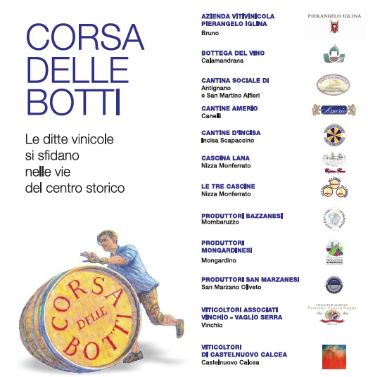 Palio di Asti, Nizza Monferrato: 09-10/06 Qualificazione in Notturna e Semifinali e Finali Corsa delle Botti