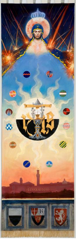 Palii di Siena del 2 luglio, i drappelloni del decennio: 2015, Francesco&nbsp;Mori