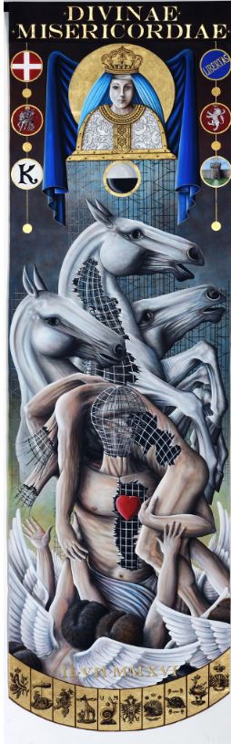 Palii di Siena del 2 luglio, i drappelloni del decennio: 2016. Tommaso&nbsp;Andreini