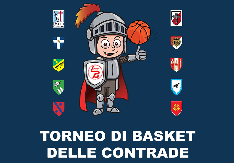 Palio di Legnano: Il Gran Maestro Alberto Oldrini inaugura il torneo di minibasket delle&nbsp;contrade