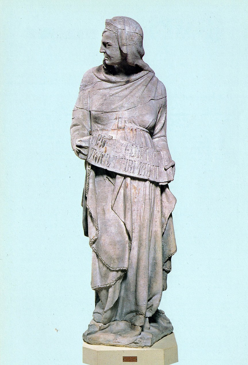 Siena e la sua Storia: Giovanni Pisano: la Maria di Mosè (ca.&nbsp;1297)