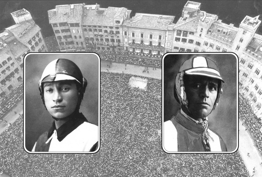 Palio di siena, Un po’ di Storia: Corrado Meloni detto “Meloncino” e Arturo Bocci detto&nbsp;“Rancanino”
