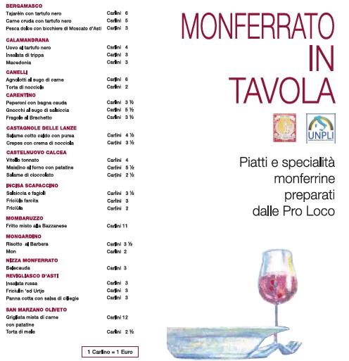 Palio di Asti, Nizza Monferrato: 09-10/06 “Monferrato in Tavola”