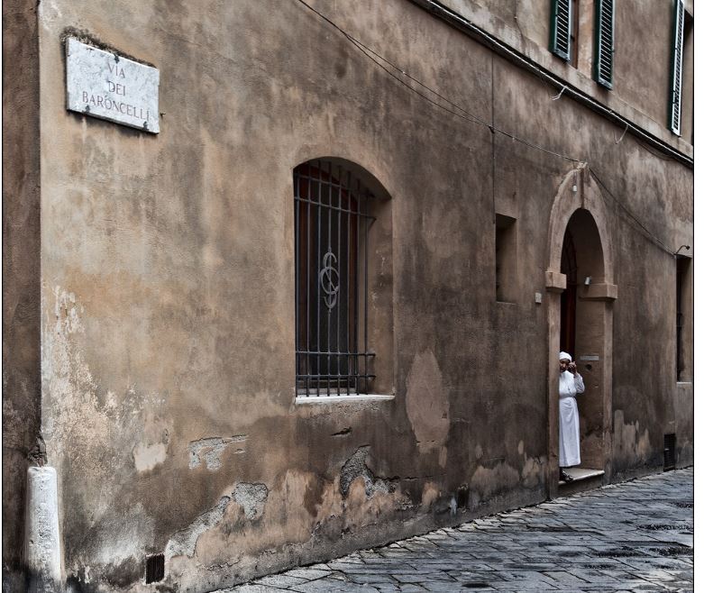 Angoli pittoreschi di Siena: Via&nbsp;Baroncelli