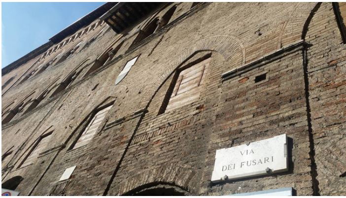 Angoli pittoreschi di Siena: Via dei&nbsp;Fusari