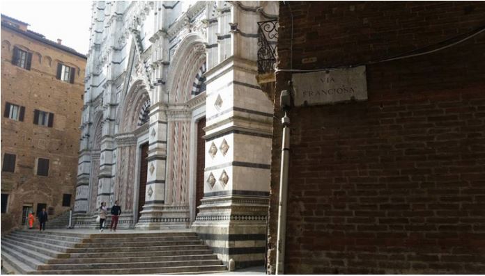 Angoli Pittoreschi di Siena: Via&nbsp;Franciosa