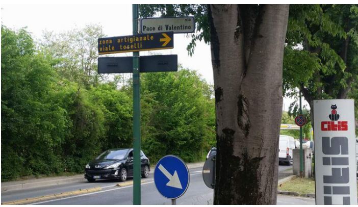 Angoli pittoreschi di Siena: Via Pace di&nbsp;Valentino