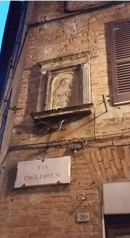 Angoli pittoreschi di Siena: Via&nbsp;Pagliaresi