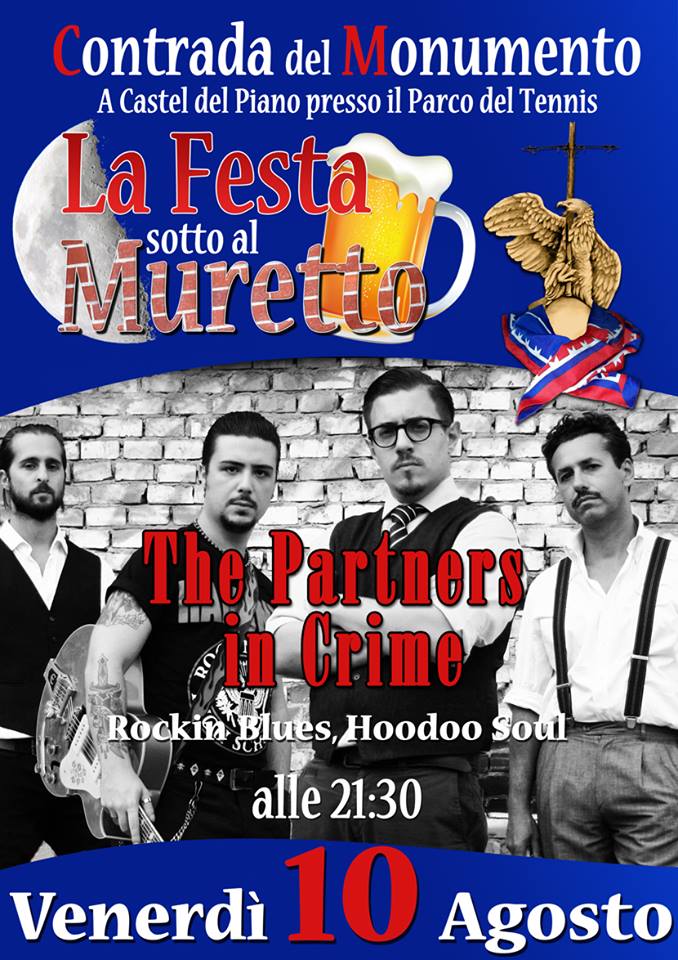 Palio di Castel del Piano, Contrada del Monumento: 10/08 Festa sotto al&nbsp;Muretto