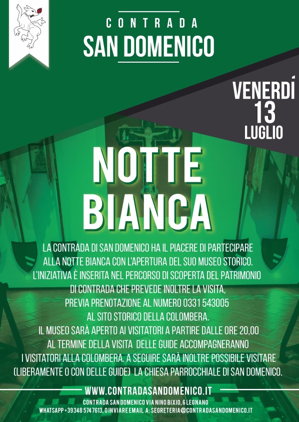 Legnano: La Notte Bianca coinvolge anche San&nbsp;Domenico