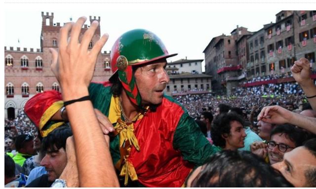 Palio di Siena, Il trionfo di Andrea Mari: E’ lui il vero “drago” del Palio&nbsp;senese