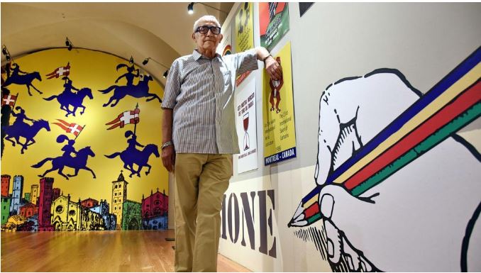 Palio di Asti, i 50 Anni del Palio: Parla l’autore del Palio 2018 Antonio&nbsp;Guarene