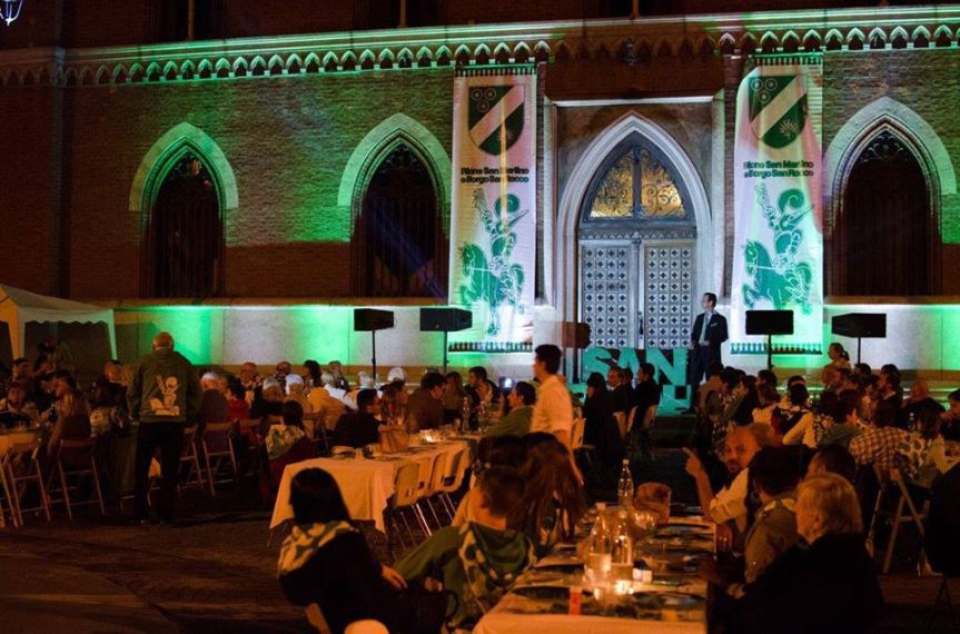 Palio di Asti, Rione San Martino-San Rocco: 01/09 Cena Propiziatrice&nbsp;2018