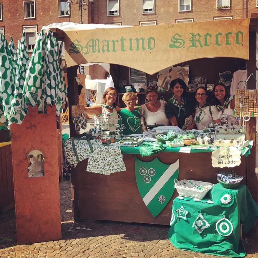 Palio di Asti, Rione San Martino-San Rocco: La Bancarella al Mercatino è&nbsp;aperta