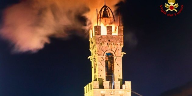 Siena: Restauro Torre Mangia dopo le fiamme del&nbsp;2017