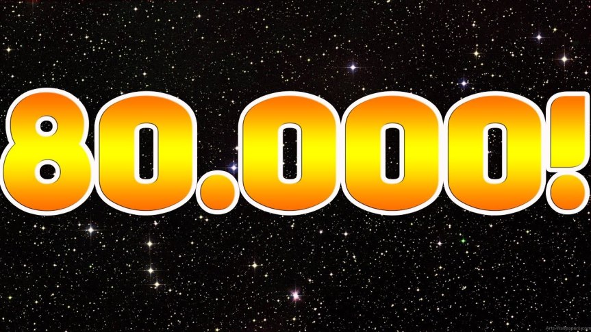 Nuovo Record per il Blog: Superata quota 80.000&nbsp;visite!!