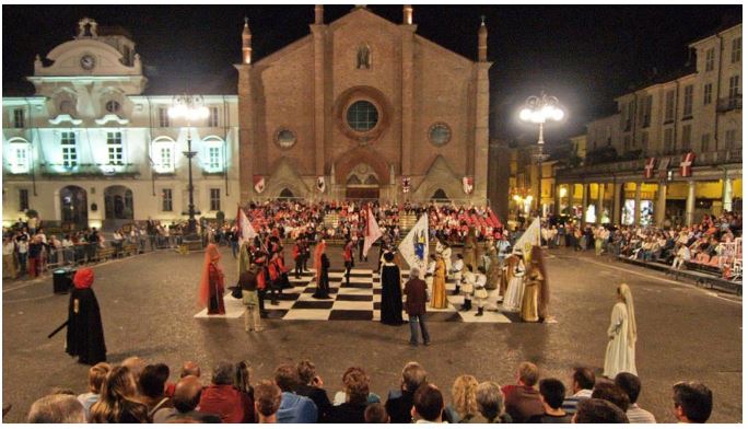 Asti:  La Douja del Palio, si gioca la partita degli eno&nbsp;scacchi