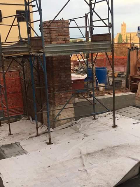 Siena: Proseguono spediti i lavori al muro di Sant’Agata
