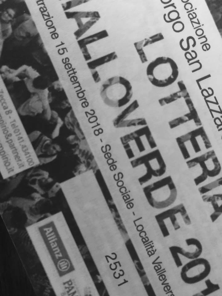 Palio di Asti, Borgo San Lazzaro: LOTTERIA GIALLOVERDE Ecco i numeri&nbsp;estratti