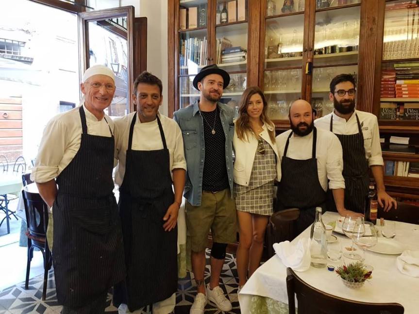 Siena: Ieri 03/09 Justin Timberlake e Jessica Biel in visita a&nbsp;Siena