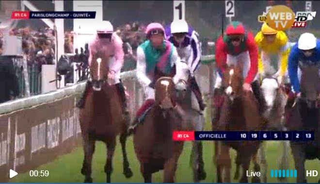 Ippica: Qatar Pirx de L’Arco de Triomphe 2018, Video Vittoria&nbsp;Enable
