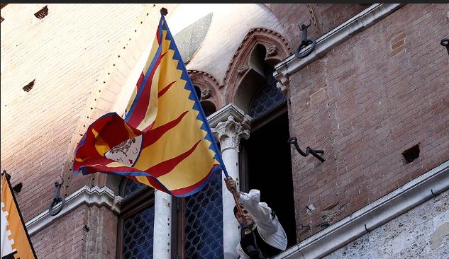 Palio di Siena, Palio Straordinario: Estrazione delle Contrade del Palio Straordinario del 20 ottobre&nbsp;2018