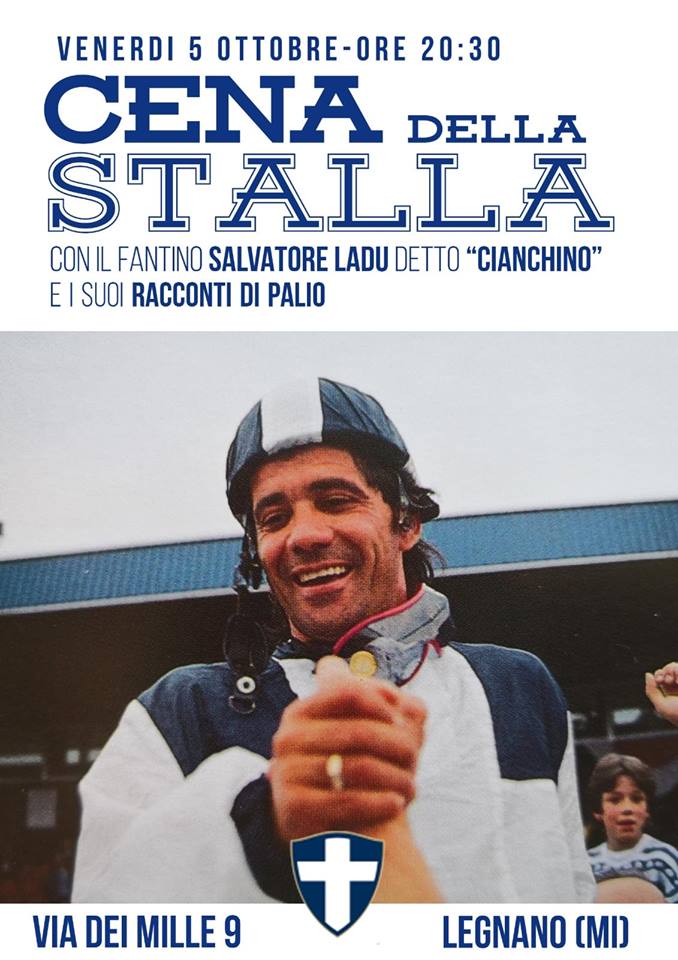 Palio di Legnano, Contrada San Martino: 05/10 Cena della&nbsp;Stalla