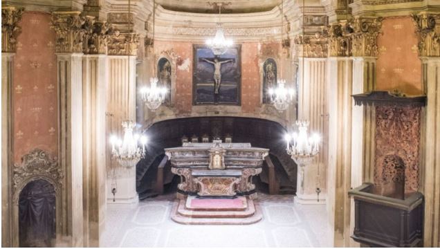 Palio di Asti, Rione San Martino-San Rocco: 24/11ore 16 Presentazione della Chiesa di San Rocco dopo il&nbsp;Restauro