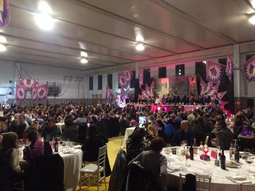 Palio di Castel del Piano, Contrada del Borgo: Resoconto rapido della Cena della Vittoria di ieri&nbsp;10/11