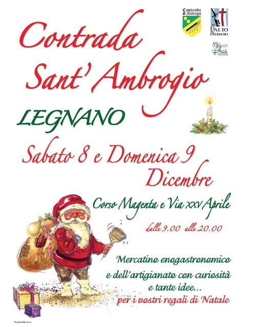 Palio di Legnano, Contrada Sant’Ambrogio: 08-09/12 “Mercatino enogastronomico e dell’artigianato”