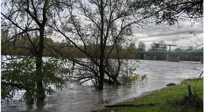 Asti: Tanaro e Borbore osservati speciali dopo la&nbsp;pioggia