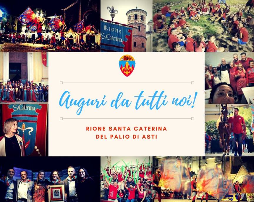 Palio di Asti, Rione Santa Caterina: Il Rione fa gli Auguri di Buon&nbsp;Natale!!