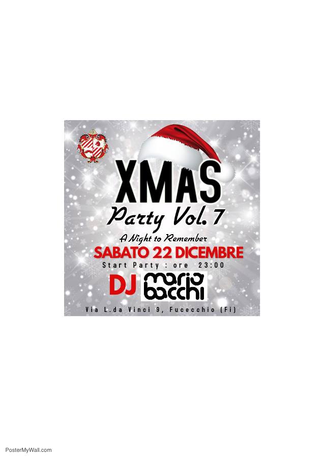 Palio di Fucecchio, Contrada Borgonovo: 22/12 ” Xmas Party&nbsp;Vol.7″