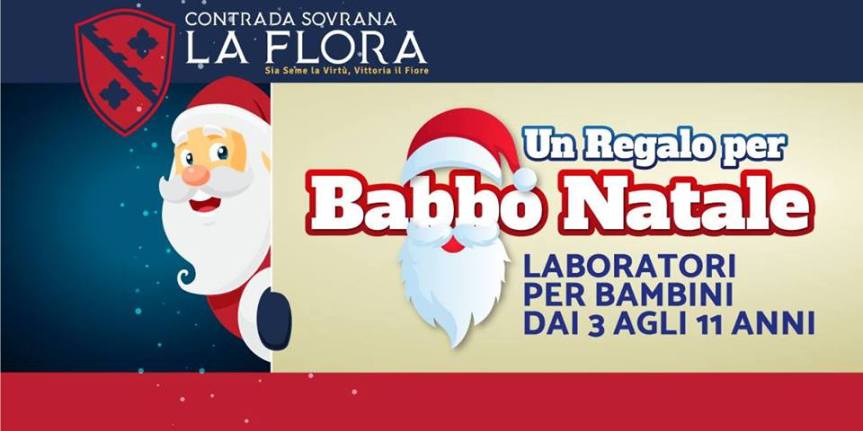 Palio di Legnano, Contrada la Flora: 22/12 Natale dei bimbi ✤ 2018