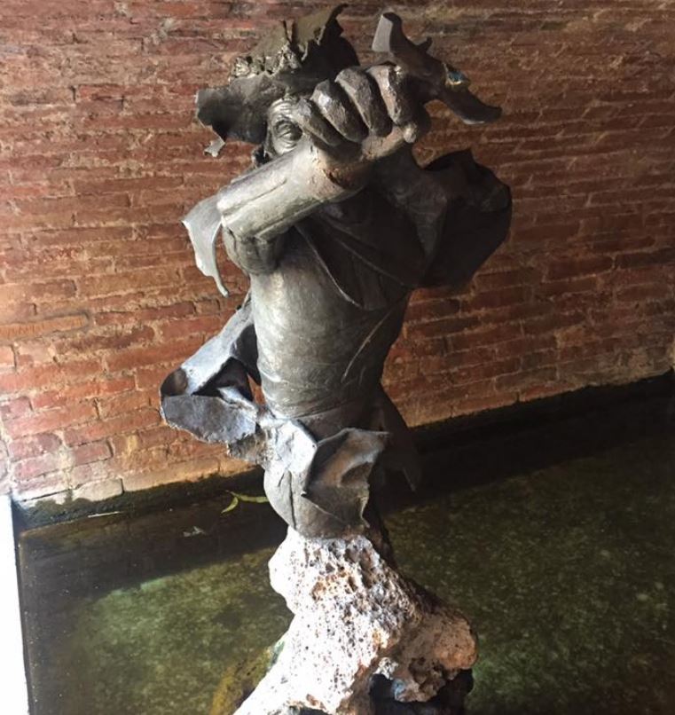 Siena:, Contrada del Bruco: Fontanina senza pace, di nuovo preda dai&nbsp;vandali