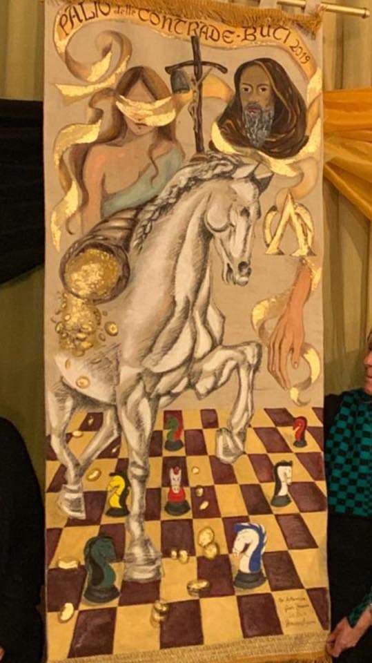 Palio di Buti: Presentato il Drappo del Palio di&nbsp;Buti