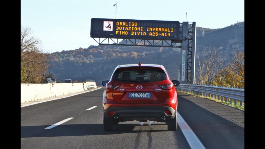 Siena: Revocato l’obbligo di catene e pneumatici&nbsp;invernali