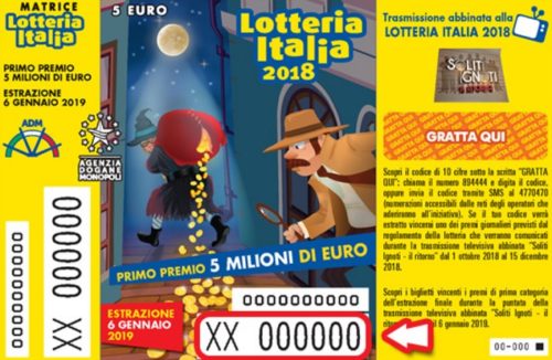 Italia, Lotteria Italia 2019, ecco i biglietti&nbsp;vincenti