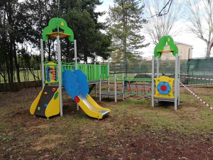 Siena: Nuovi giochi per i bambini della scuola materna di Isola&nbsp;d’Arbia