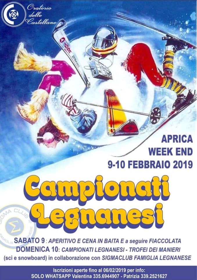Palio di Legnano, Oratorio delle Castellane: 09-10/02 Campionati Legnanesi