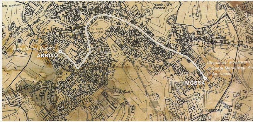 Palio di Siena: Tumulti dopo il palio alla lunga del&nbsp;15/08/1691